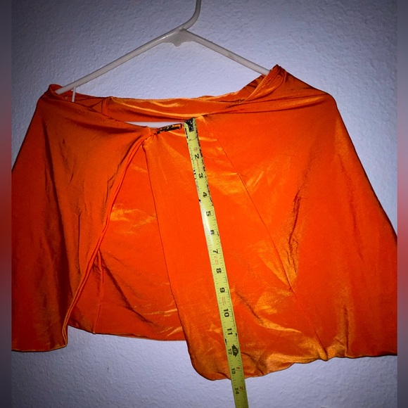 Ralph Lauren Purple Label  orange Mini Skirt - Picture 6 of 7